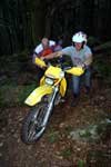 CofC Ian Vessey says it was only wrong tyre choice that made him push! stoney_sep07_2_small