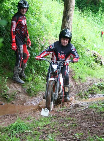 Dai Clothier floats to a victory at Rockfield. Pic: Jackie Jones